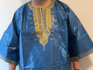 African Dashiki with pants ! Ethnic Dashiki pant set From Ghana ! Men's Dashiki set!