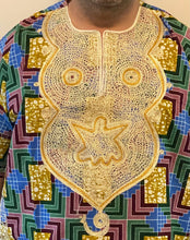 Load image into Gallery viewer, African Dashiki ! Ethnic Dashiki From Ghana ! Men&#39;s Dashiki !