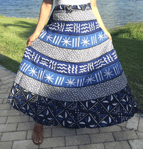 100% Cotton Wrap Skirt | African Print ! One Size Fits Most |