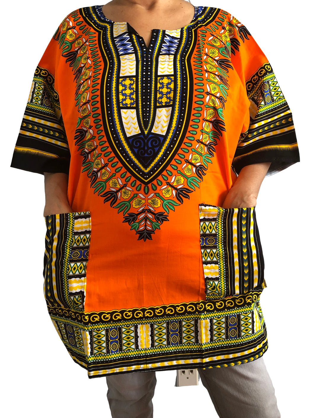 Plus Size African Dashiki! Unisex Dashiki! 1X 2X 3X