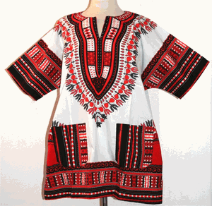 African Unisex Dashiki Plus Size! One Size! One Size Fits Most! Hippie Shirt! 60s 70s Look!