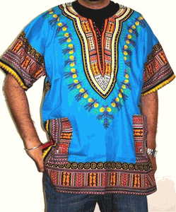 African Unisex Dashiki Plus Size! One Size! One Size Fits Most! Hippie Shirt! 60s 70s Look!