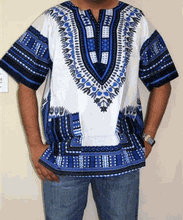 Load image into Gallery viewer, African Unisex Dashiki Plus Size | Ethnic | Hippie Shirt | 60s 70s Look