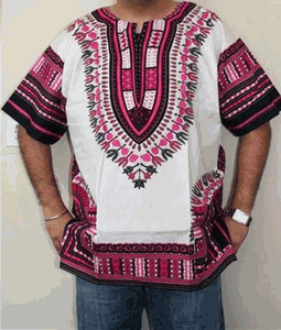 African Unisex Dashiki Plus Size! One Size! One Size Fits Most! Hippie Shirt! 60s 70s Look!