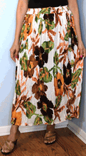 Load image into Gallery viewer, Broomstick Skirt ! Colorful Crinkle Rayon ! One Size, Fits Most ! Peasant Boho !! modern  Print !!