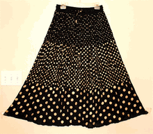 Load image into Gallery viewer, Broomstick Skirt ! Printed Crinkle Rayon ! One Size, Fits Most !