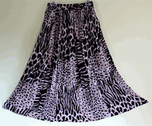 Load image into Gallery viewer, Broomstick Skirt ! Printed Crinkle Rayon ! One Size, Fits Most !