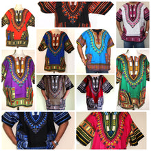 Load image into Gallery viewer, Custom Made Skirt Set in Dashiki Print!! Can be made in S M L Sizes!!