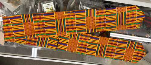 Graduation Stole in Kente Print