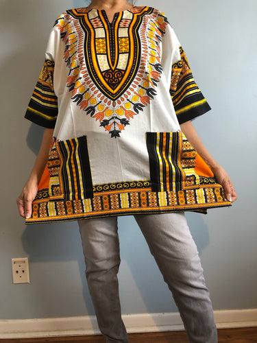 Plus Size African Dashiki! Unisex Daishiki! 1X 2X 3X