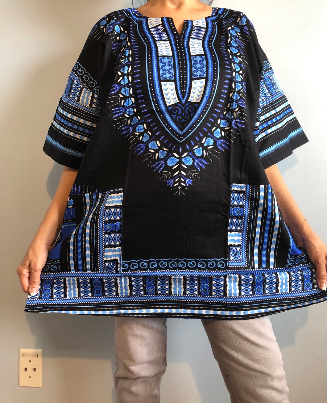 Plus Size African Dashiki! Unisex Daishiki! 1X 2X 3X