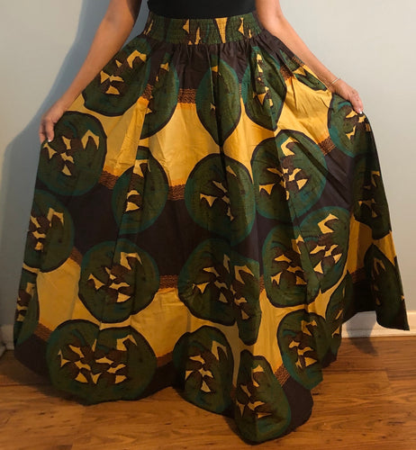 Long Flared Skirt One Size Fits Most!!