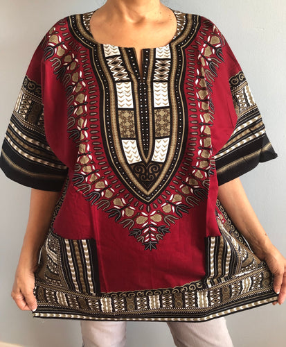 Plus Size African Dashiki! Unisex Dashiki! 1X 2X 3X