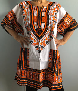 African Unisex Dashiki Plus Size! One Size! One Size Fits Most! Hippie Shirt! 60s 70s Look!