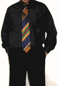 Men's African Tie! Kente Cloth! You can Matching Kufi Cap and kerchief available.