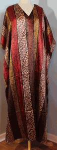 Silky Satiny Look Plus Size Kaftan Caftan One Size Fits Most