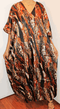 Load image into Gallery viewer, Silky Satiny Look Plus Size Kaftan Caftan 1X 2X 3X 4X!