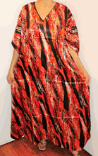 Load image into Gallery viewer, Silky Satiny Look Plus Size Kaftan Caftan 1X 2X 3X 4X!