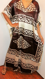 Silky Satiny Look Plus Size Kaftan Caftan 1X 2X 3X 4X! Plus Size