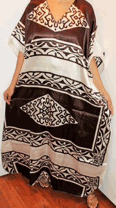 Silky Satiny Look Plus Size Kaftan Caftan 1X 2X 3X 4X! Plus Size