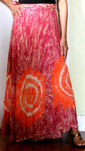 Load image into Gallery viewer, 100% Fine Rayon Wrap Skirt ! Tie-Dye Print ! One Size Fits Most !