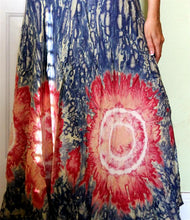 Load image into Gallery viewer, 100% Fine Rayon Wrap Skirt ! Tie-Dye Print ! One Size Fits Most !