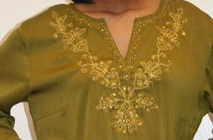 Embelished Kurta, Kurti, tunic ! Small to 3X